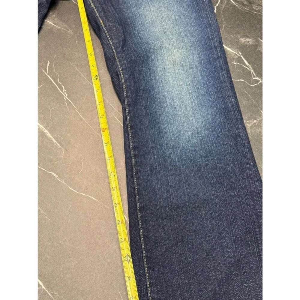 Levi's Y2K Low Rise Bootcut Jeans Women's Juniors 11 Dark Wash Denim EUC